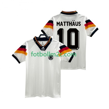 Fußballtrikots Deutschland MATTHAUS 10 1992 Retro Heim Trikotsatz
